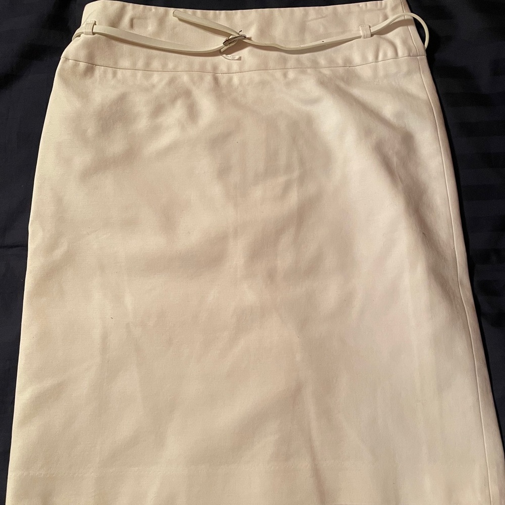 Liz Claiborne White Pencil Skirt Size 4